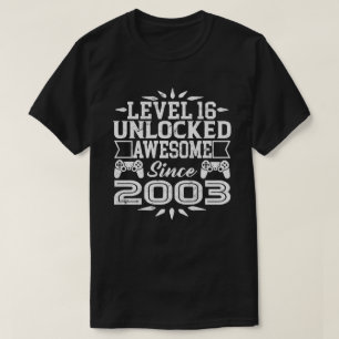 T-shirt Le niveau 16 a ouvert depuis 2003 le 15ème
