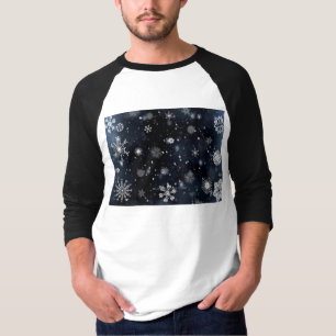 T-shirt Le Noël de SlipperyJoe, hiver magique paisible à