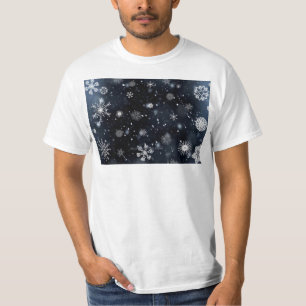 T-shirt Le Noël de SlipperyJoe, hiver magique paisible à