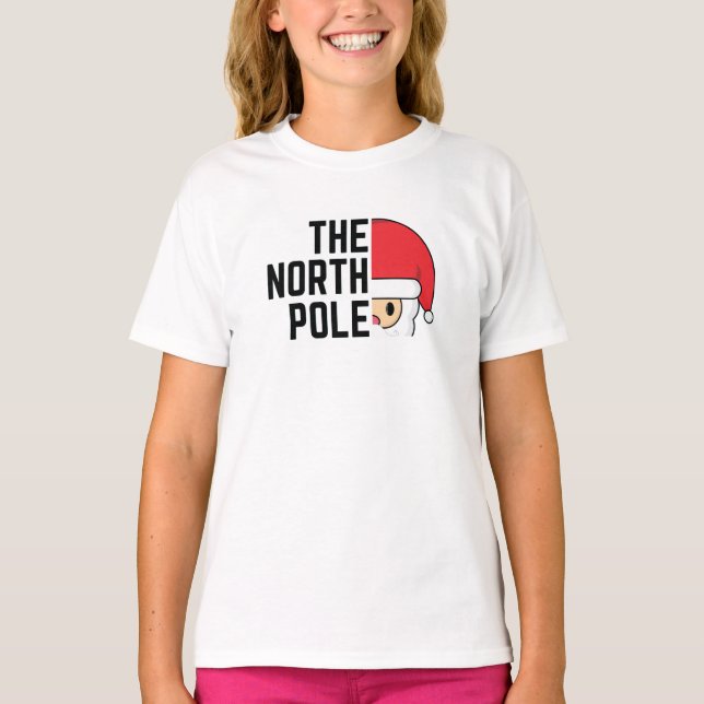T-shirt Le Noël du pôle Nord (Devant)