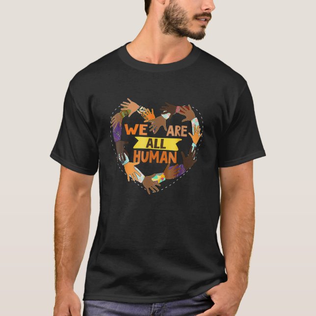 T-shirt Le Noir est beau Mois de l'Histoire Noire Nous som (Devant)