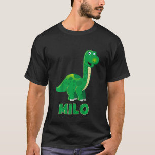 T-shirt Le nom de dinosaure de Kids Dino Milo