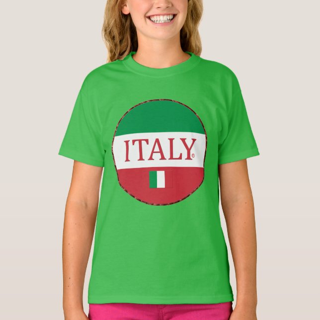 T-shirt Le nom de marque italien de concepteur badine (Devant)