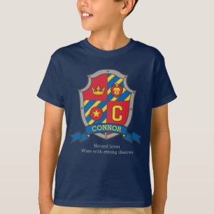 T-shirt Le nom et la signification des garçons C de Conno