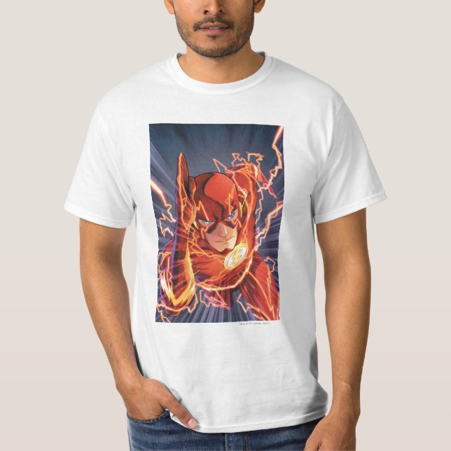 T-shirt Le Nouveau 52 - Le Flash #1 (Devant)