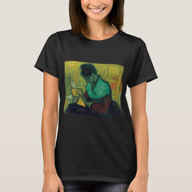 T-shirt Le nouveau lecteur Vincent Van Gogh (Devant)