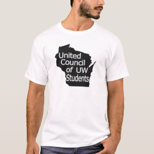 T-shirt Le nouveau logo gris du Conseil des Nations Unies