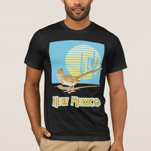 T-shirt Le Nouveau Mexique - Roadrunner (Devant)