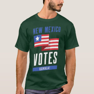 T-shirt Le Nouveau-Mexique vote Kamala