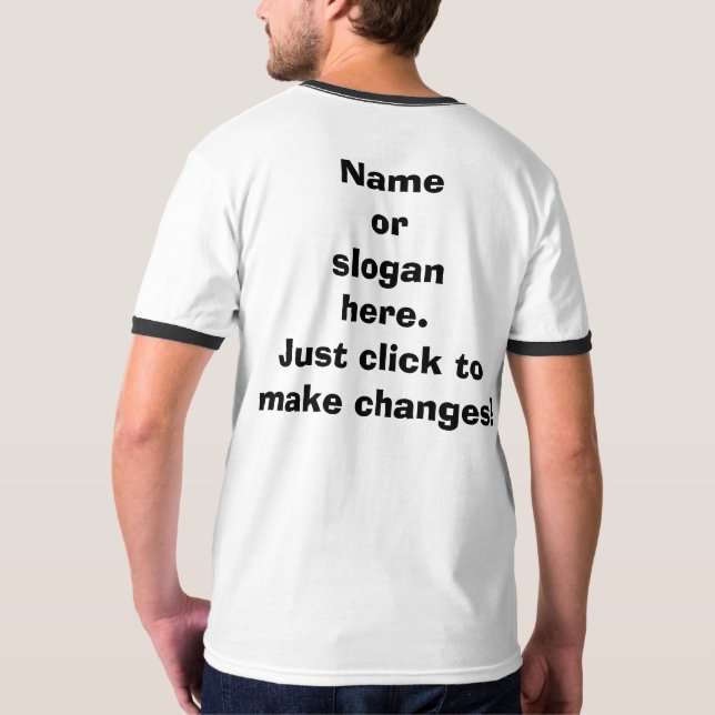 T-shirt Le nouveau novice 2017 de papa de l'année 2 a (Dos entier)