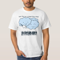 Le nuage raille la bande dessinée drôle de formes