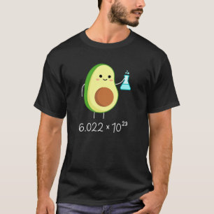 T-shirt Le numéro de jeu d'Avogadro. Chimiste Avocado mign