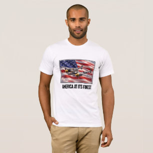 T-shirt Le P-38 Lightning - L'Amérique à son meilleur
