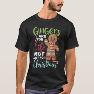T-shirt Le Pain D'Épice Les Gingers Sont Pour La Vie Et Pa
