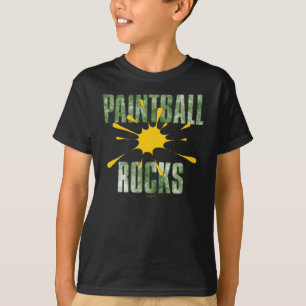 T-shirt Le Paintball bascule (le vert)