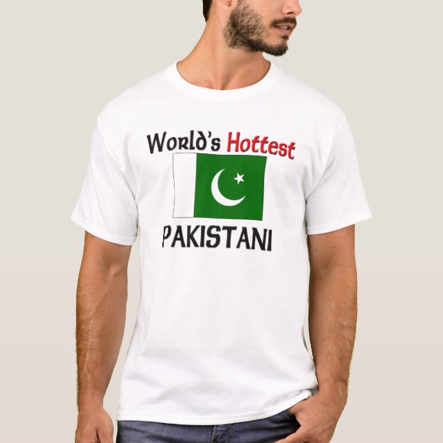 T-shirt Le Pakistan le plus chaud du monde (Devant)