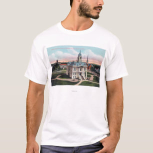 T-shirt Le palais de justice, bureau de poste, bâtiment d