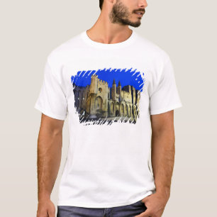 T-shirt Le Palais des Papes à Avignon au coucher du soleil