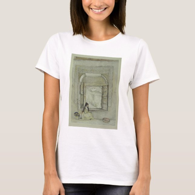 T-shirt Le Palais du Generalife, de la Casa de Cha (Devant)