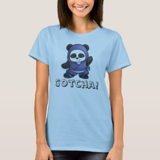 T-shirt Le panda des femmes Gotcha ! Chemise