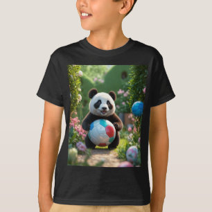 T-shirt Le Panda Joueur et le Bal