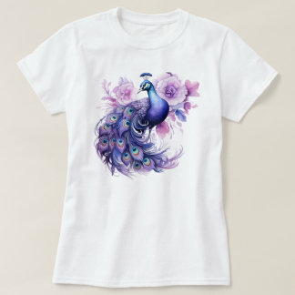 T-shirt Le Paon Élégant