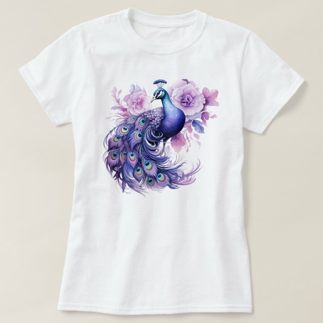 T-shirt Le Paon Élégant (Design devant)