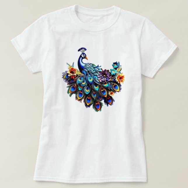 T-shirt Le Paon Royal (Design devant)