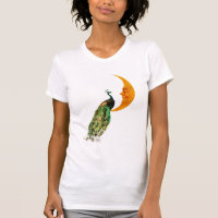 Le paon sur la Lune