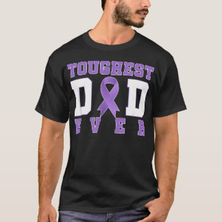 T-shirt Le Papa le Plus Coriace Cancer du Pancréas