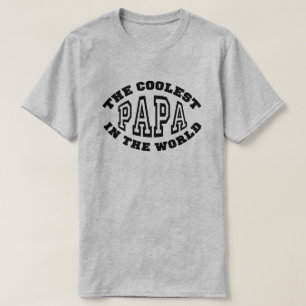 T-shirt Le papa le plus frais au monde
