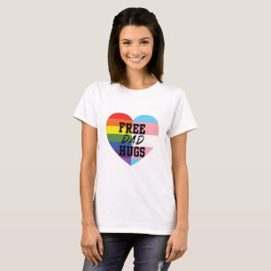 T-shirt Le papa libre étreint l'ajustement supplémentair