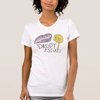 T-shirt Le papa publie le réservoir des dames