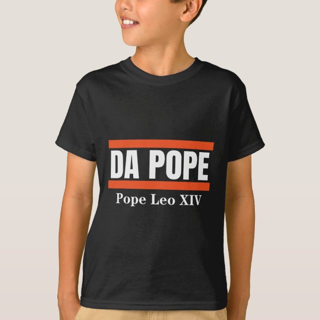 T-shirt Le pape de Chicago Leo Xiv Le cardinal Robert Prev (Devant)