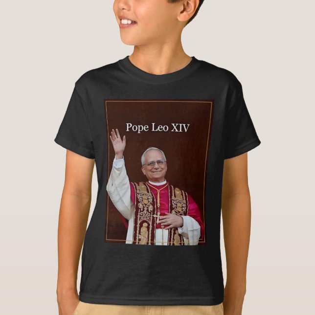 T-shirt Le Pape Leo Xiv (Devant)