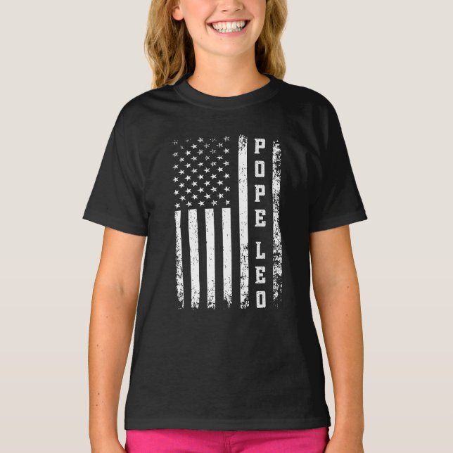 T-shirt Le pape Léon le 16ème Léon XIV (Devant)