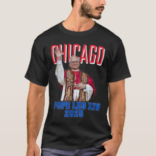 T-shirt Le pape Leon Xiv 2025 - Le premier pape américain 