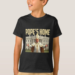 T-shirt Le Pape Trump à la maison Trump Le Pape Donald Tru