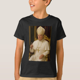 T-shirt Le Pape Trump Drôle Le Président Trump Veut Être L