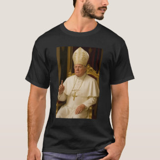 T-shirt Le Pape Trump Drôle Le Président Trump Veut Être L