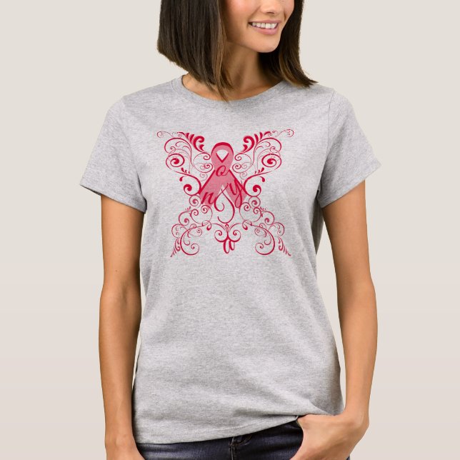 T-shirt Le papillon du t (Devant)