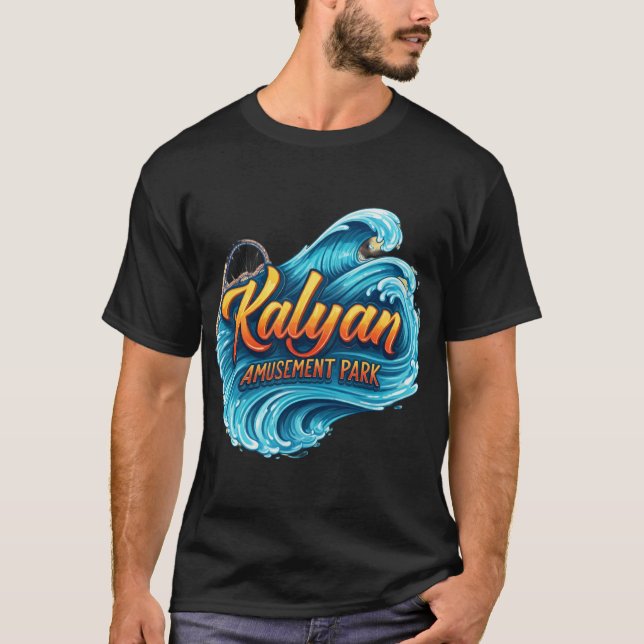 T-shirt Le paradis aquatique de Kalyan (Devant)