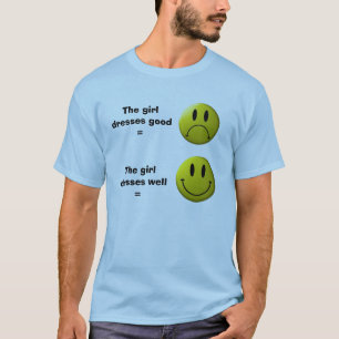 T-shirt Le paradis de la grammaire