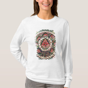 T-shirt Le paradis de Shambhala, bannière tibétaine