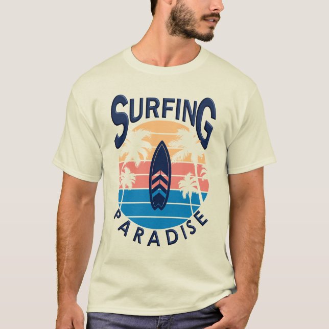 T-SHIRT LE PARADIS DE SURF TEE (Devant)