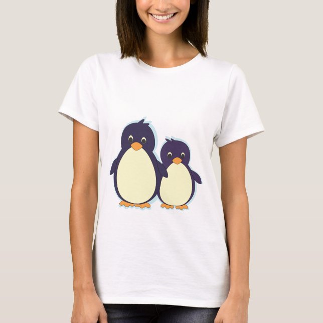 T-shirt Le paradis des pingouins (Devant)