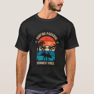 T-shirt Le paradis du surf
