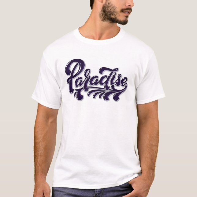 T-shirt Le paradis retrouvé (Devant)