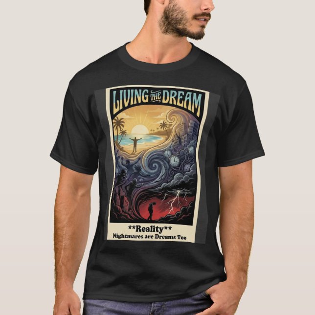T-shirt Le paradoxe du rêveur (Devant)