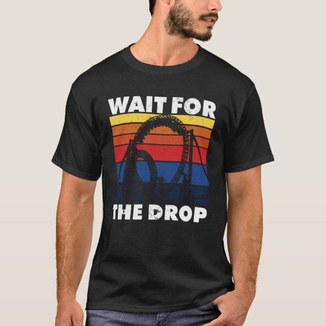 T-shirt Le Parc D'Attractions Roller Dessous de verre Atte (Devant)